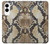 S2703 Snake Skin Texture Graphic Printed Hülle Schutzhülle Taschen für Samsung Galaxy S25 Edge
