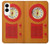 S2780 Vintage Orange Bakelite Radio Hülle Schutzhülle Taschen für Samsung Galaxy S25 Edge