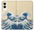 S2790 Hokusai Under The Wave off Kanagawa Hülle Schutzhülle Taschen für Samsung Galaxy S25 Edge