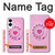 S2847 Pink Retro Rotary Phone Hülle Schutzhülle Taschen für Samsung Galaxy S25 Edge