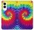 S2884 Tie Dye Swirl Color Hülle Schutzhülle Taschen für Samsung Galaxy S25 Edge