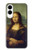 S3038 Mona Lisa Da Vinci Painting Hülle Schutzhülle Taschen für Samsung Galaxy S25 Edge
