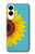 S3039 Vintage Sunflower Blue Hülle Schutzhülle Taschen für Samsung Galaxy S25 Edge