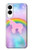 S3070 Rainbow Unicorn Pastel Sky Hülle Schutzhülle Taschen für Samsung Galaxy S25 Edge