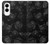 S3153 Black Roses Hülle Schutzhülle Taschen für Samsung Galaxy S25 Edge