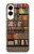 S3154 Bookshelf Hülle Schutzhülle Taschen für Samsung Galaxy S25 Edge