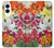 S3205 Retro Art Flowers Hülle Schutzhülle Taschen für Samsung Galaxy S25 Edge