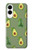 S3285 Avocado Fruit Pattern Hülle Schutzhülle Taschen für Samsung Galaxy S25 Edge