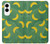 S3286 Banana Fruit Pattern Hülle Schutzhülle Taschen für Samsung Galaxy S25 Edge