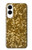 S3388 Gold Glitter Graphic Print Hülle Schutzhülle Taschen für Samsung Galaxy S25 Edge