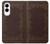 S3553 Vintage Book Cover Hülle Schutzhülle Taschen für Samsung Galaxy S25 Edge
