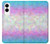 S3747 Trans Flag Polygon Hülle Schutzhülle Taschen für Samsung Galaxy S25 Edge