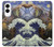 S3851 World of Art Van Gogh Hokusai Da Vinci Hülle Schutzhülle Taschen für Samsung Galaxy S25 Edge