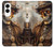 S3949 Steampunk Skull Smoking Hülle Schutzhülle Taschen für Samsung Galaxy S25 Edge
