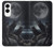 S3970 Black Wolf Full Moon Hülle Schutzhülle Taschen für Samsung Galaxy S25 Edge
