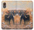 S1292 Dusty Elephant Egrets Hülle Schutzhülle Taschen für Samsung Galaxy XCover7