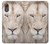 S2399 White Lion Face Hülle Schutzhülle Taschen für Samsung Galaxy XCover7