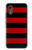S2638 Black and Red Striped Hülle Schutzhülle Taschen für Samsung Galaxy XCover7