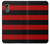 S2638 Black and Red Striped Hülle Schutzhülle Taschen für Samsung Galaxy XCover7