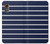 S2767 Navy White Striped Hülle Schutzhülle Taschen für Samsung Galaxy XCover7