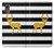 S2794 Black and White Striped Deer Gold Sparkles Hülle Schutzhülle Taschen für Samsung Galaxy XCover7