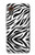 S3056 Zebra Skin Texture Graphic Printed Hülle Schutzhülle Taschen für Samsung Galaxy XCover7
