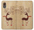 S3081 Wooden Raindeer Graphic Printed Hülle Schutzhülle Taschen für Samsung Galaxy XCover7
