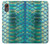 S3414 Green Snake Scale Graphic Print Hülle Schutzhülle Taschen für Samsung Galaxy XCover7