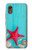 S3428 Aqua Wood Starfish Shell Hülle Schutzhülle Taschen für Samsung Galaxy XCover7