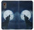 S3693 Grim White Wolf Full Moon Hülle Schutzhülle Taschen für Samsung Galaxy XCover7