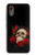 S3753 Dark Gothic Goth Skull Roses Hülle Schutzhülle Taschen für Samsung Galaxy XCover7