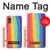 S3799 Cute Vertical Watercolor Rainbow Hülle Schutzhülle Taschen für Samsung Galaxy XCover7
