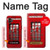 S0058 British Red Telephone Box Hülle Schutzhülle Taschen für Samsung Galaxy XCover7 Pro