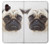 S1852 Pug Dog Hülle Schutzhülle Taschen für Samsung Galaxy XCover7 Pro