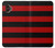 S2638 Black and Red Striped Hülle Schutzhülle Taschen für Samsung Galaxy XCover7 Pro