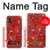 S3354 Red Classic Bandana Hülle Schutzhülle Taschen für Samsung Galaxy XCover7 Pro