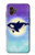 S3807 Killer Whale Orca Moon Pastel Fantasy Hülle Schutzhülle Taschen für Samsung Galaxy XCover7 Pro