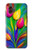 S3926 Colorful Tulip Oil Painting Hülle Schutzhülle Taschen für Samsung Galaxy XCover7 Pro
