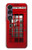 S0058 British Red Telephone Box Hülle Schutzhülle Taschen für Sony Xperia 1 VII