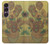 S0214 Van Gogh Vase Fifteen Sunflowers Hülle Schutzhülle Taschen für Sony Xperia 1 VII