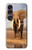S0310 African Elephant Hülle Schutzhülle Taschen für Sony Xperia 1 VII