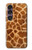 S0422 Giraffe Skin Hülle Schutzhülle Taschen für Sony Xperia 1 VII