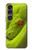S0785 Green Snake Hülle Schutzhülle Taschen für Sony Xperia 1 VII