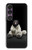 S0878 Black Bear Hülle Schutzhülle Taschen für Sony Xperia 1 VII