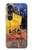 S0929 Van Gogh Cafe Terrace Hülle Schutzhülle Taschen für Sony Xperia 1 VII