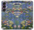 S0997 Claude Monet Water Lilies Hülle Schutzhülle Taschen für Sony Xperia 1 VII