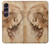 S1045 Leonardo da Vinci Woman's Head Hülle Schutzhülle Taschen für Sony Xperia 1 VII