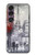 S1295 Eiffel Painting of Paris Hülle Schutzhülle Taschen für Sony Xperia 1 VII