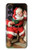 S1417 Santa Claus Merry Xmas Hülle Schutzhülle Taschen für Sony Xperia 1 VII