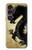 S1482 Black Dragon Painting Hülle Schutzhülle Taschen für Sony Xperia 1 VII